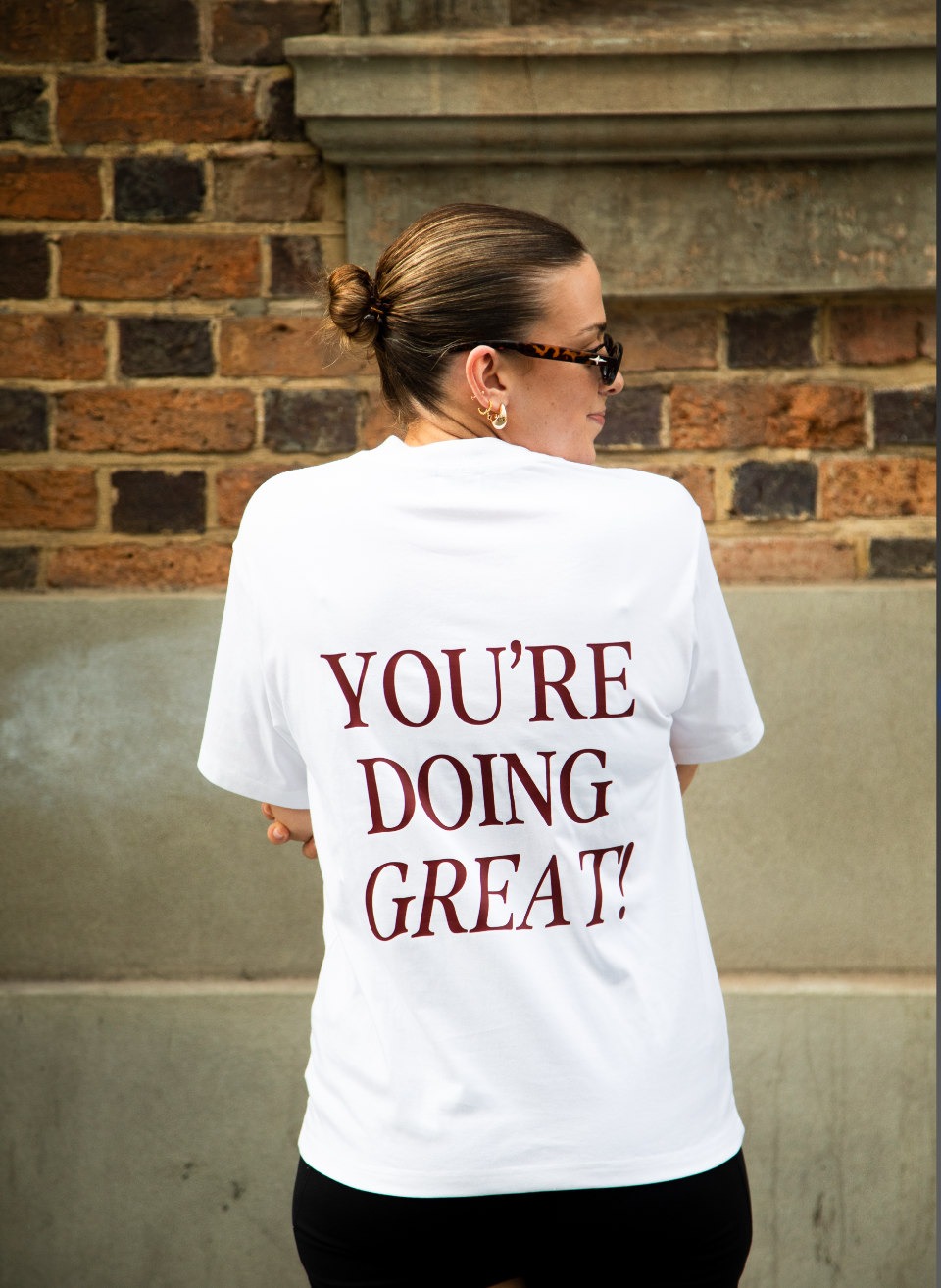 You're Doing Great! Tee – You Are Enough Co.