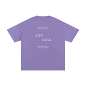 "Tough Times Create Beautiful People" Tee - Lilac