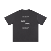 "Tough Times Create Beautiful People" Tee - Dark Gray