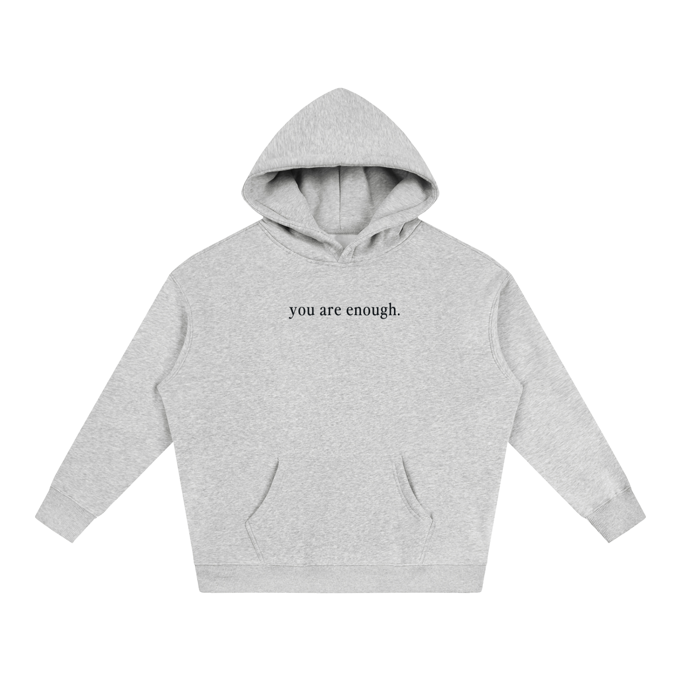 "Dear Person Behind Me" Hoodie - Heather Gray