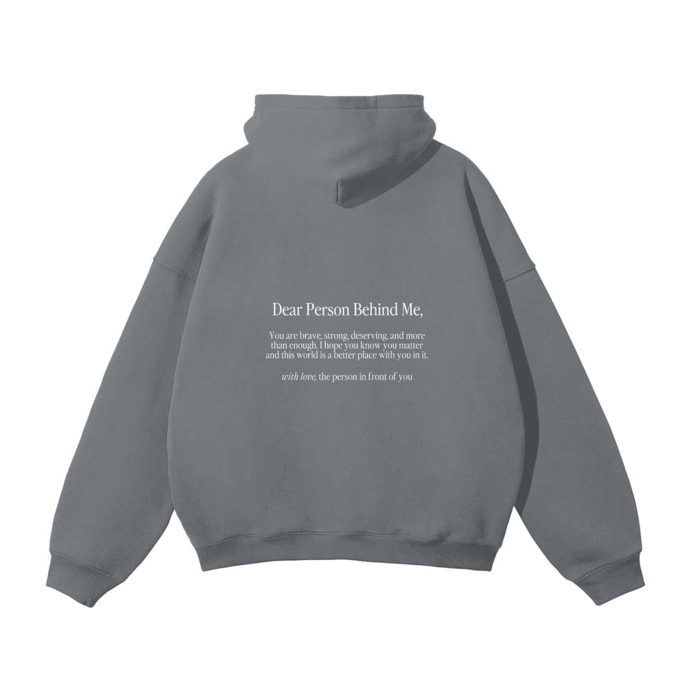Dear Person Hoodie - B&W Classic