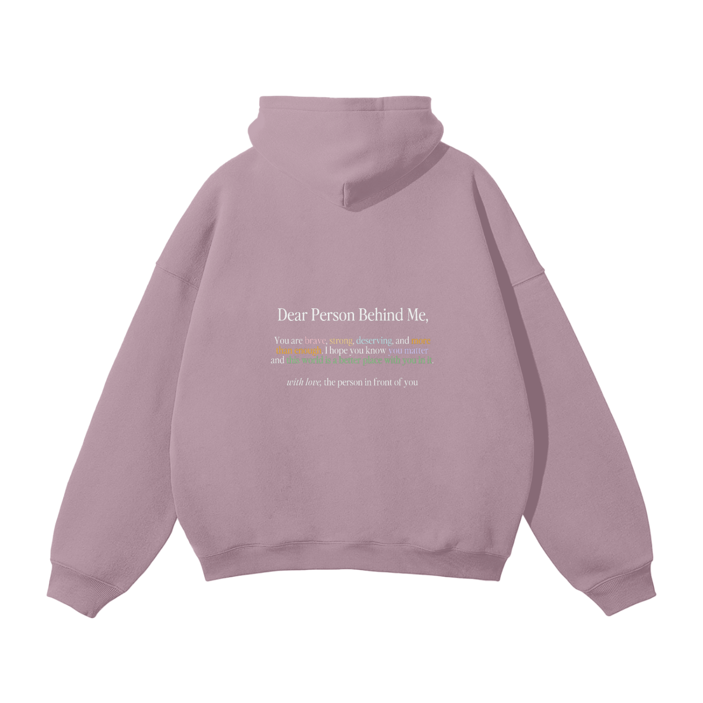 Dear Person Hoodie - Color Classic