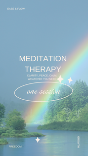 1 Session - Meditation Therapy
