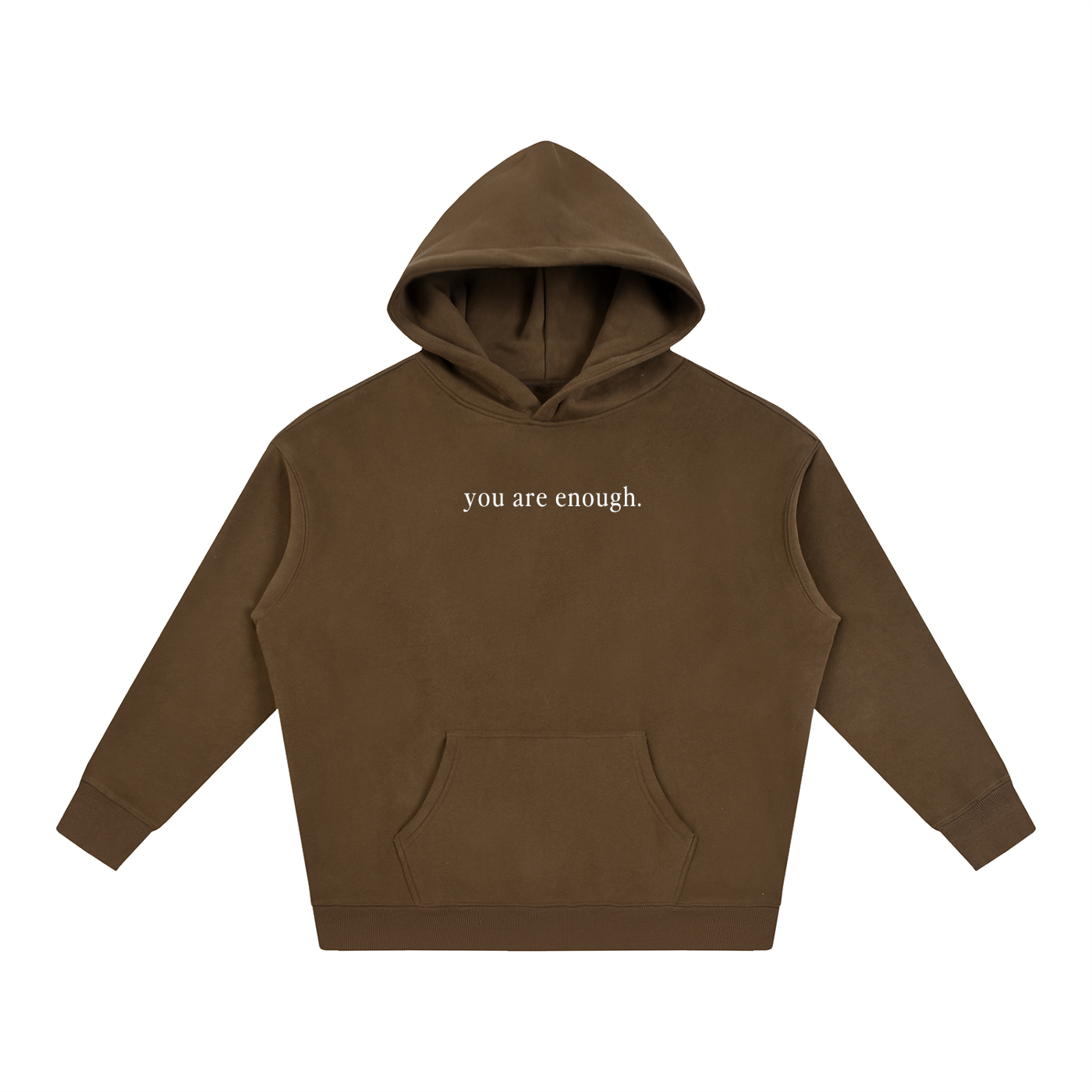 "Dear Person Behind Me" Hoodie - Coffee