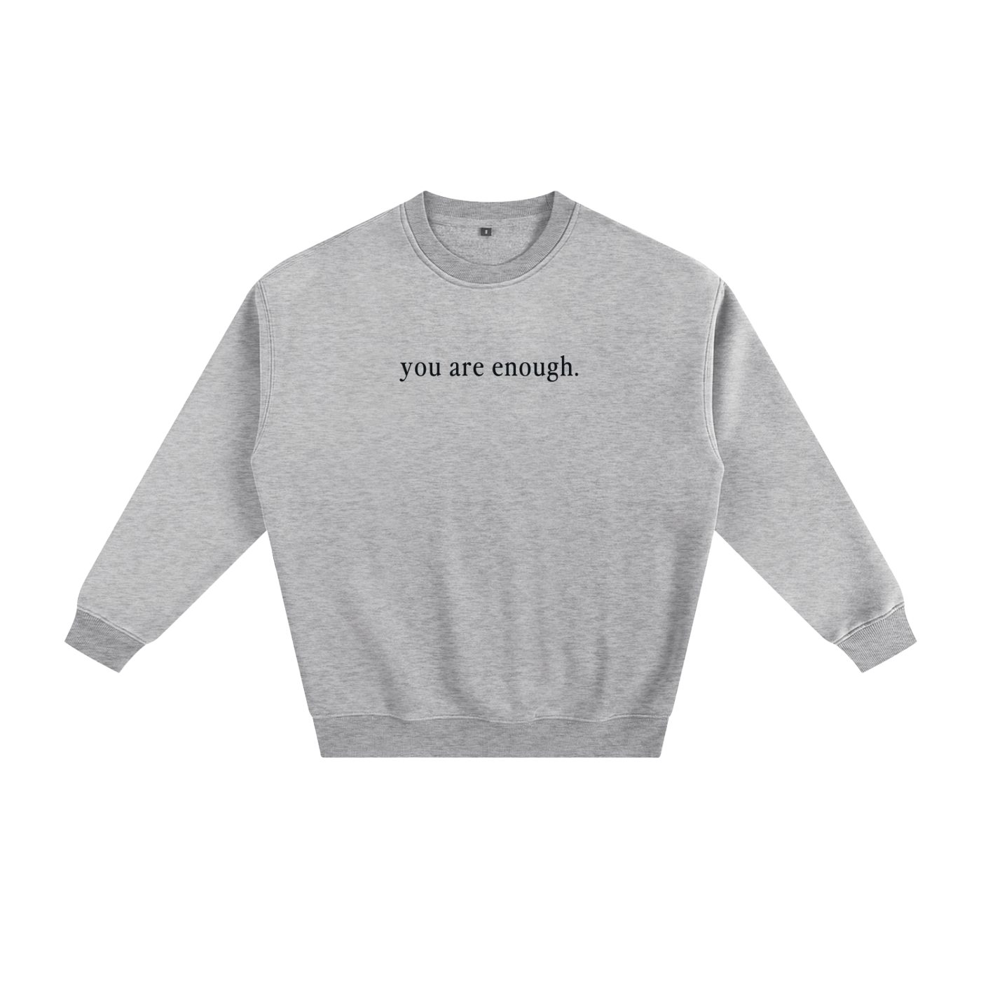 "Dear Person Behind Me" Sweatshirt - Heather Gray