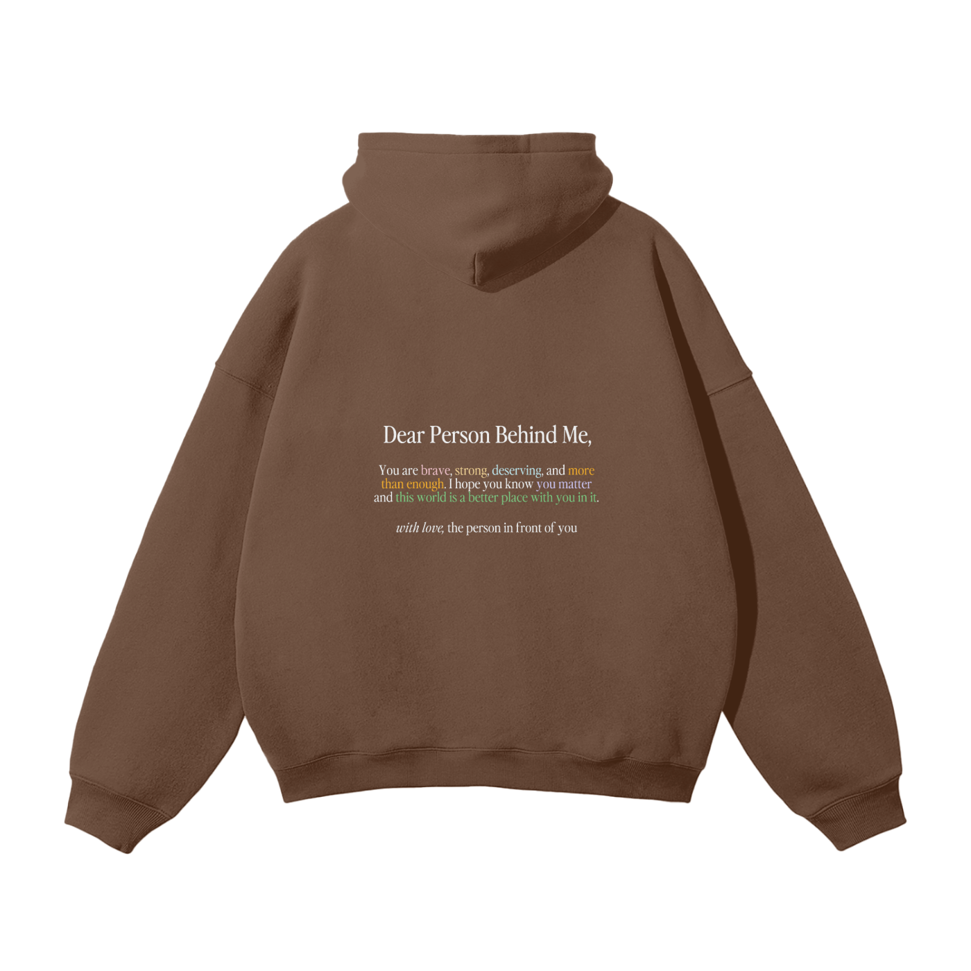 Dear Person Hoodie - Color Classic