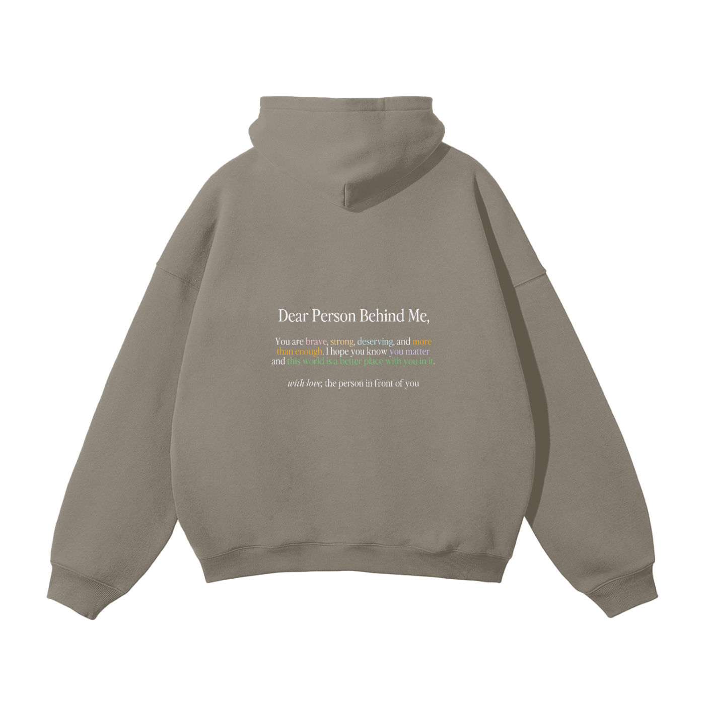 Dear Person Hoodie - Color Classic
