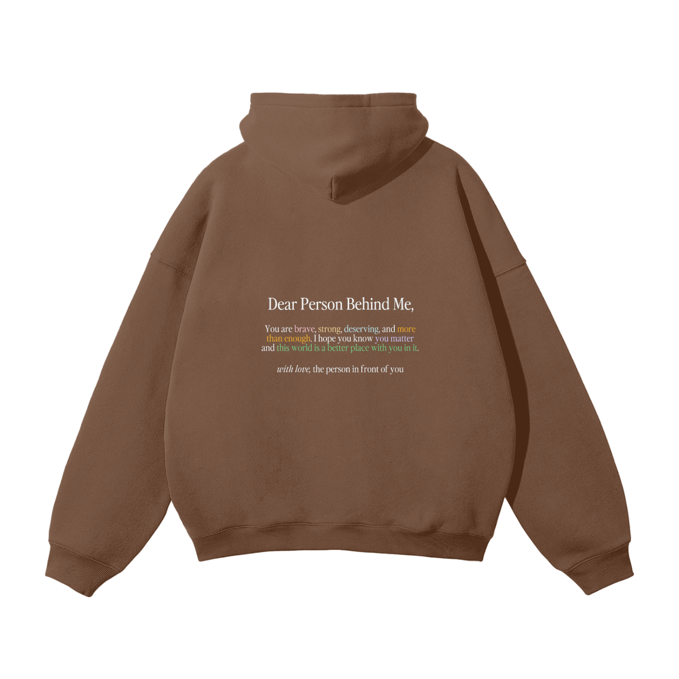 Dear Person Hoodie - Color Classic