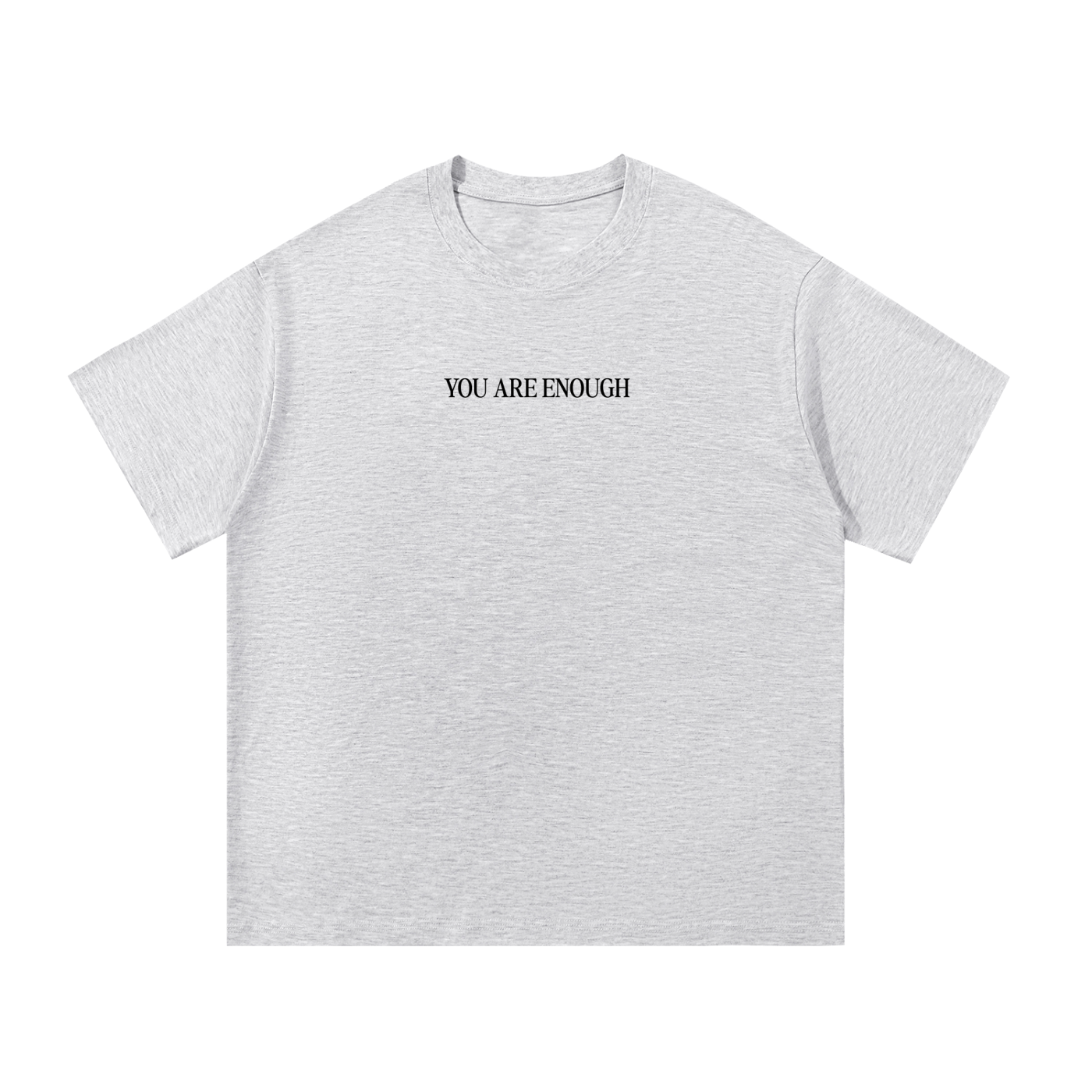 100 Reasons You Are Enough Tee - Heather Gray