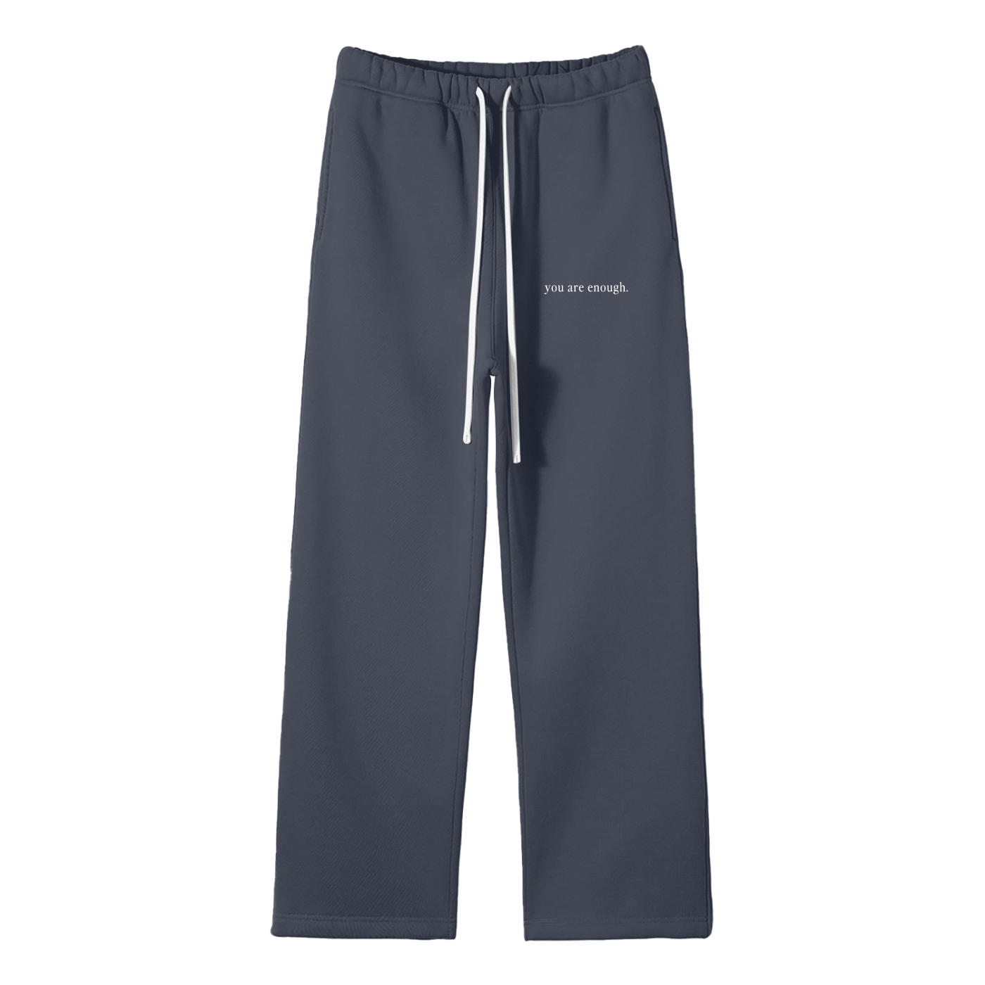You Are Enough Sweatpants (Navy Blue)