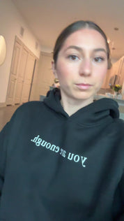 "Dear Person Behind Me" Hoodie - Black